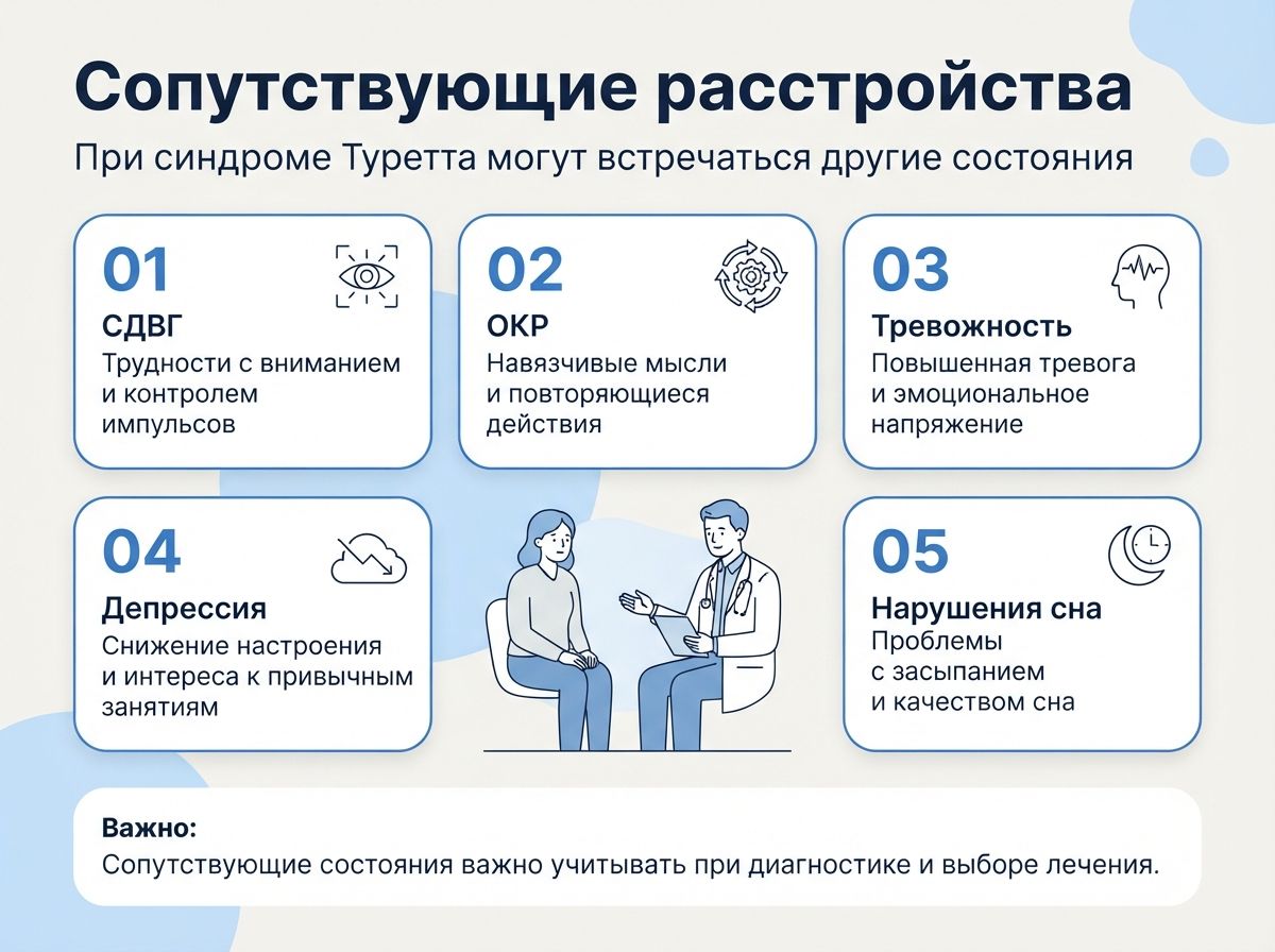 Лечение синдрома Туретта в Кызыле инфографика
